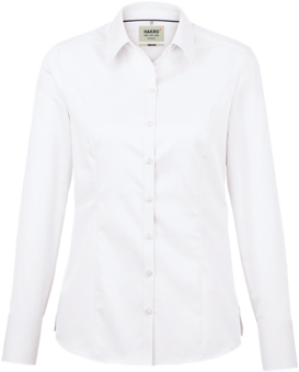 Bluse 1/1-Arm Business Gr. 2XS, weiss - 100% Baumwolle, 120 g/m²