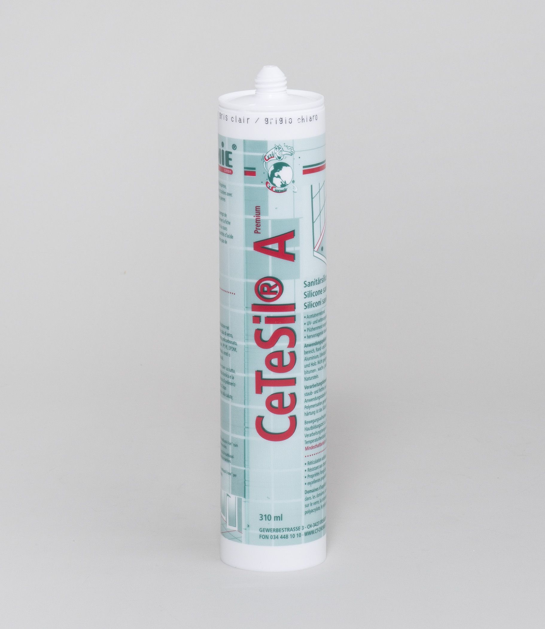 CeTeSil A Premium, Sanitärsilikon - Im Innen- und Aussenbereich