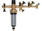 Verteilbatterie komplett - ohne Verschraubung, Eingang/Abgänge AG
