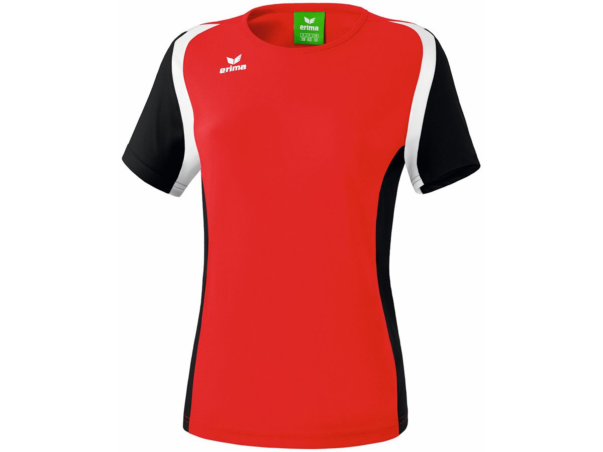 Erima Razor 2.0 T-Shirt-Damen - rot-schwarz-weiss