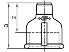 Muffe red. +GF+ verz. 246 11/4- 3/4"