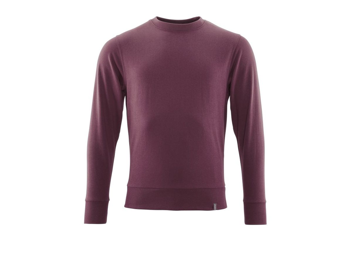 MASCOT® Sweatshirt, bordeaux M - 60% Bio-Baumwolle/40% Recyceltes Poly