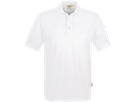 Poloshirt Performance Gr. 2XL, weiss - 50% Baumwolle, 50% Polyester, 200 g/m²