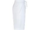 Joggingshorts Gr. L, weiss - 70% Baumwolle, 30% Polyester, 300 g/m²