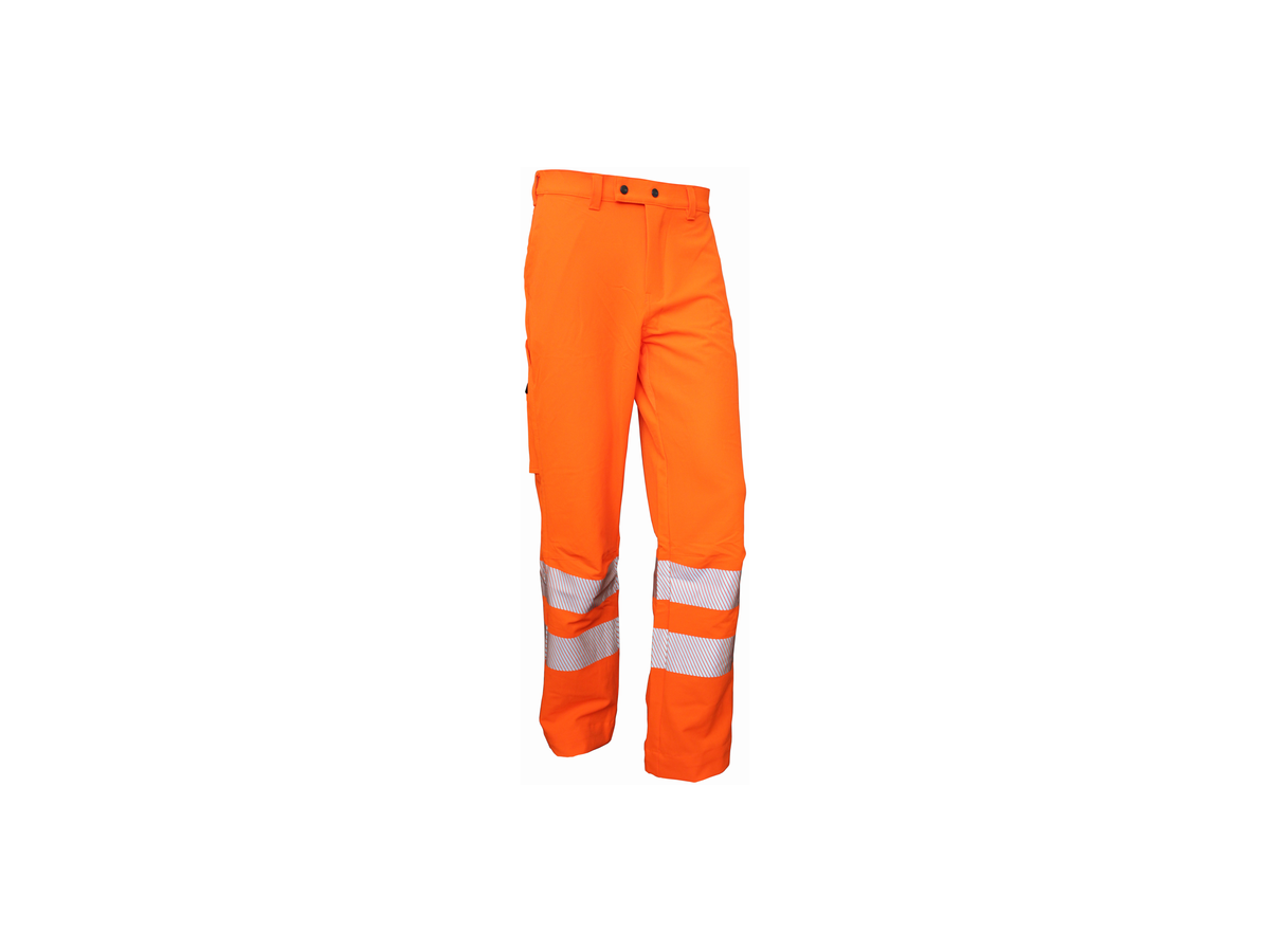 Bormio Sommerhosen leuchtorange Gr. XL - EN ISO 20471-1