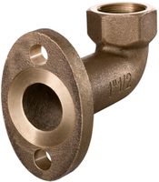 Rotguss Wassermesser-Bogen IG - Gummidichtung NBR PN10/40, PN16