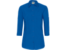 Bluse Vario-¾-Arm Perf. XL royalblau - 50% Baumwolle, 50% Polyester, 120 g/m²