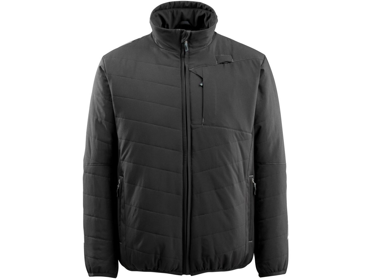 Thermojacke Erding, Gr. M - schwarz, 100% Polyester