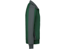 Sweatjacke Contrast Perf. XL tanne/anth. - 50% Baumwolle, 50% Polyester, 300 g/m²