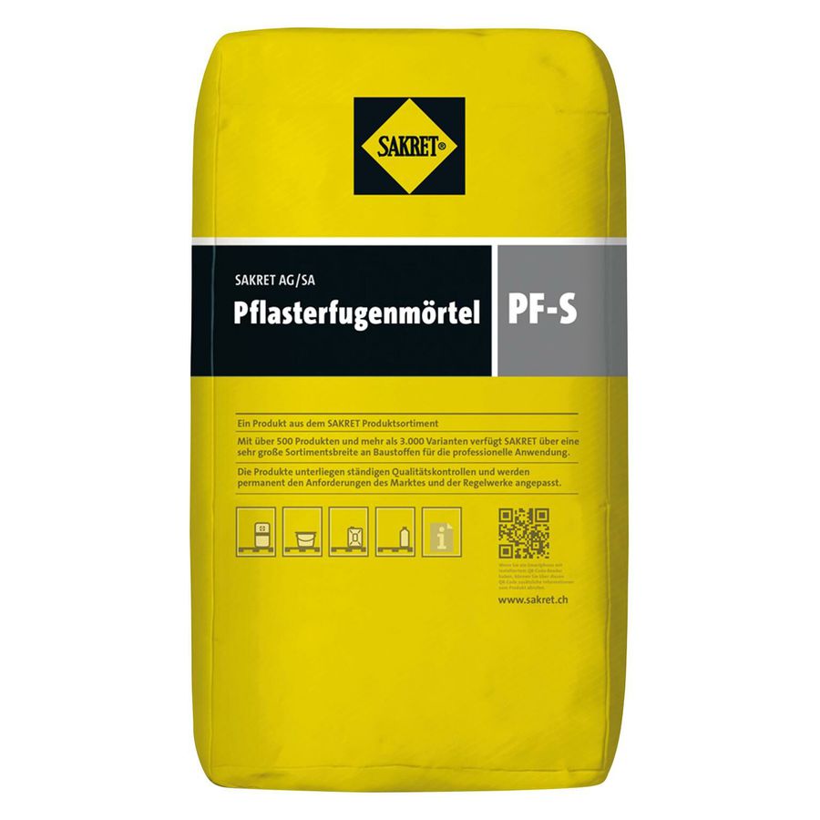 Sakret Pflasterfugenmörtel S - 25 kg/Sack