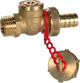 Entleerungskugelhahnen Messing
