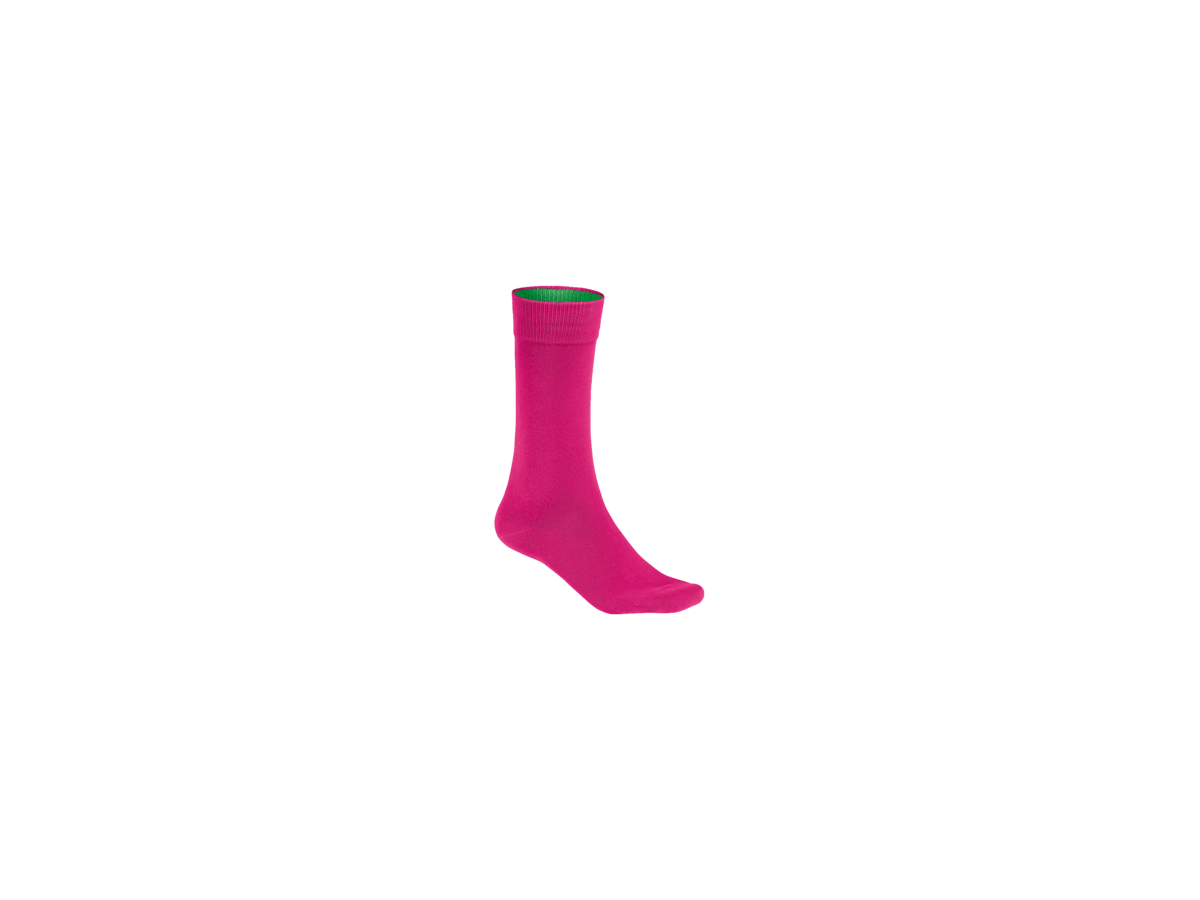 Socken Premium Gr. M, magenta - 85% Baumwolle, 12% Polyamid und 3% Elast