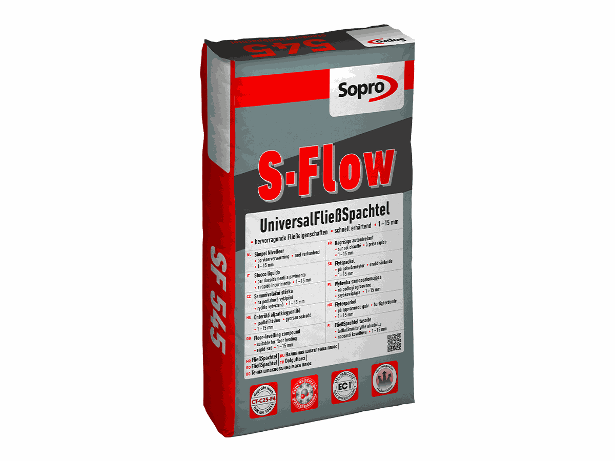 Sopro SF 545 S-Flow - UniversalFliessSpachtel, 25 kg / Sack