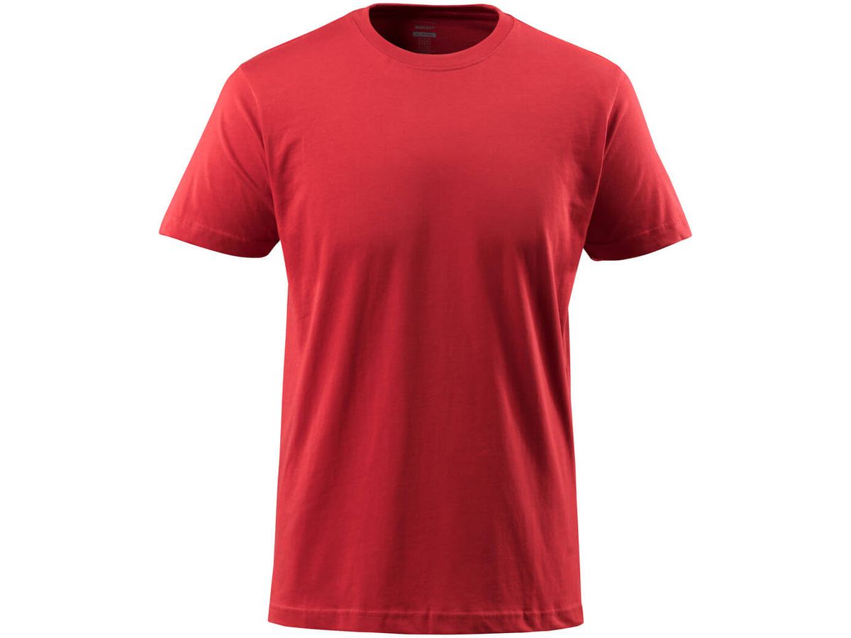 Calais T-Shirt moderne Passform, Gr. S - rot, 100% CO, 175 g/m2