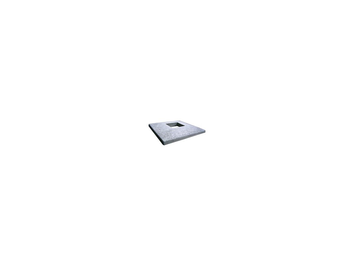 Munot Kaminabdeckplatte Modell F