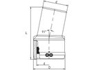 I/A-Winkel 11° ALIAXIS FRIALEN WS11 - d 110 mm