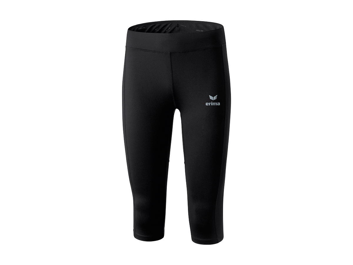 Erima PERFORMANCE Damen 3/4 Laufhose - schwarz