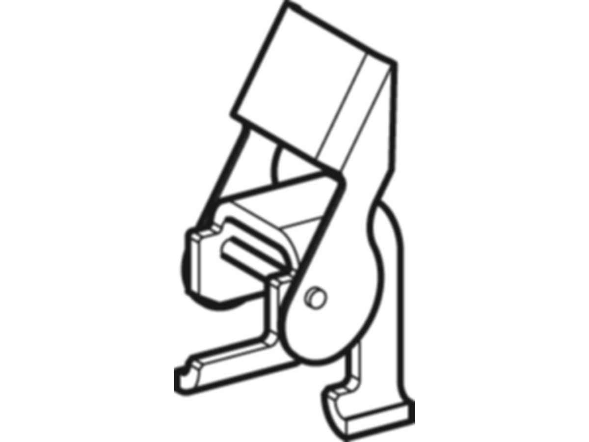 Geberit Duofix Systemschienen-Klammer