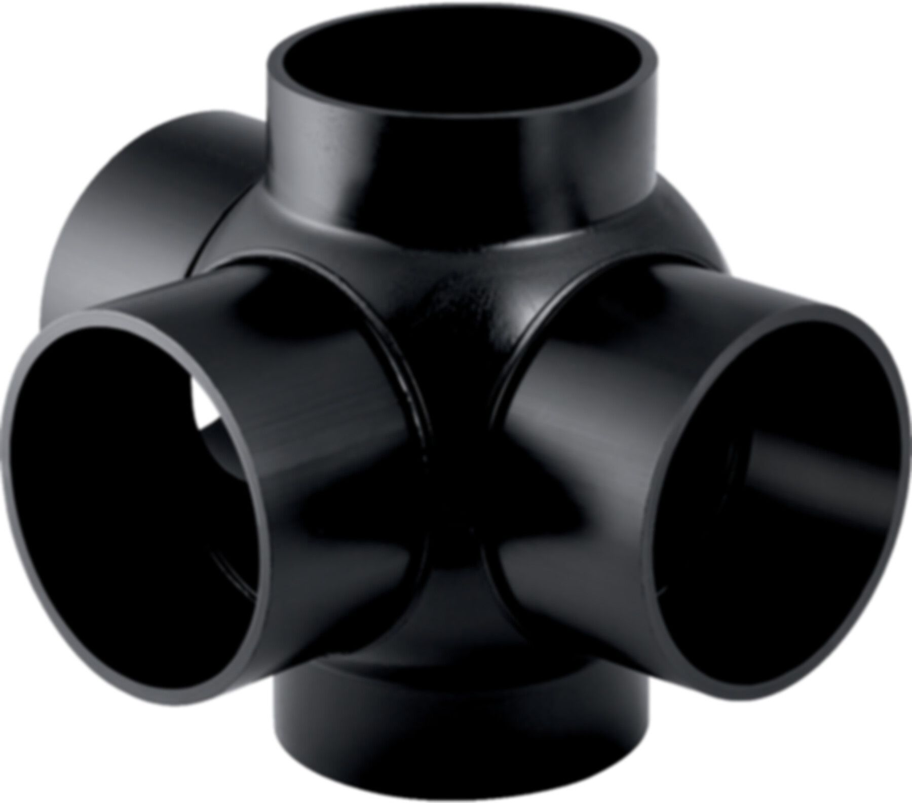 Geberit PE Mehrfach-Abzweig  90° - 3-teilig