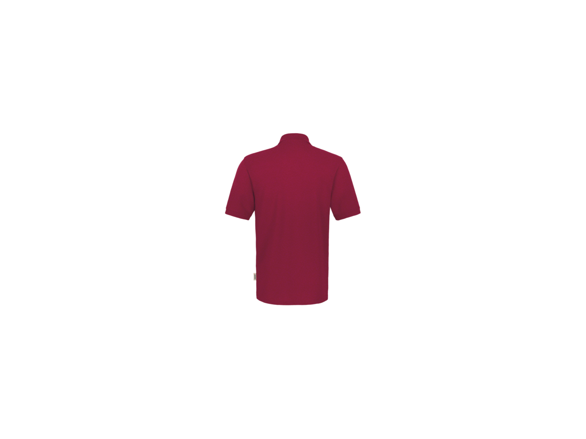 Pocket-Poloshirt Perf. Gr. XL, weinrot - 50% Baumwolle, 50% Polyester, 200 g/m²