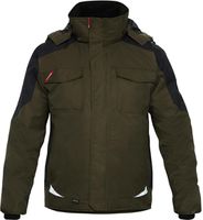 Galaxy Winterjacke Gr. S - forest green/schwarz, 100% Polyester