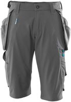 MASCOT Advanced Shorts, Grösse C42 - dunkelanthrazit, abnehmbare Hängetaschen