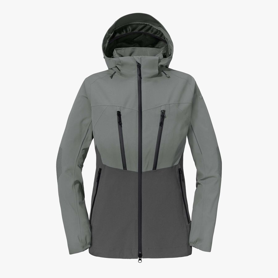 Arbeitsjacke Robust Herren Gr. XS - 94%Polyester 6%Elasthan, grau