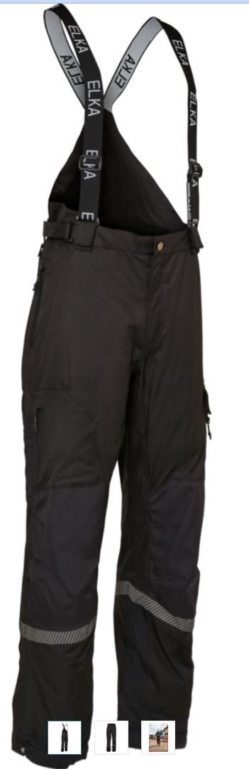 ELKA Regenhose Kombi - "mit Stretch" schwarz