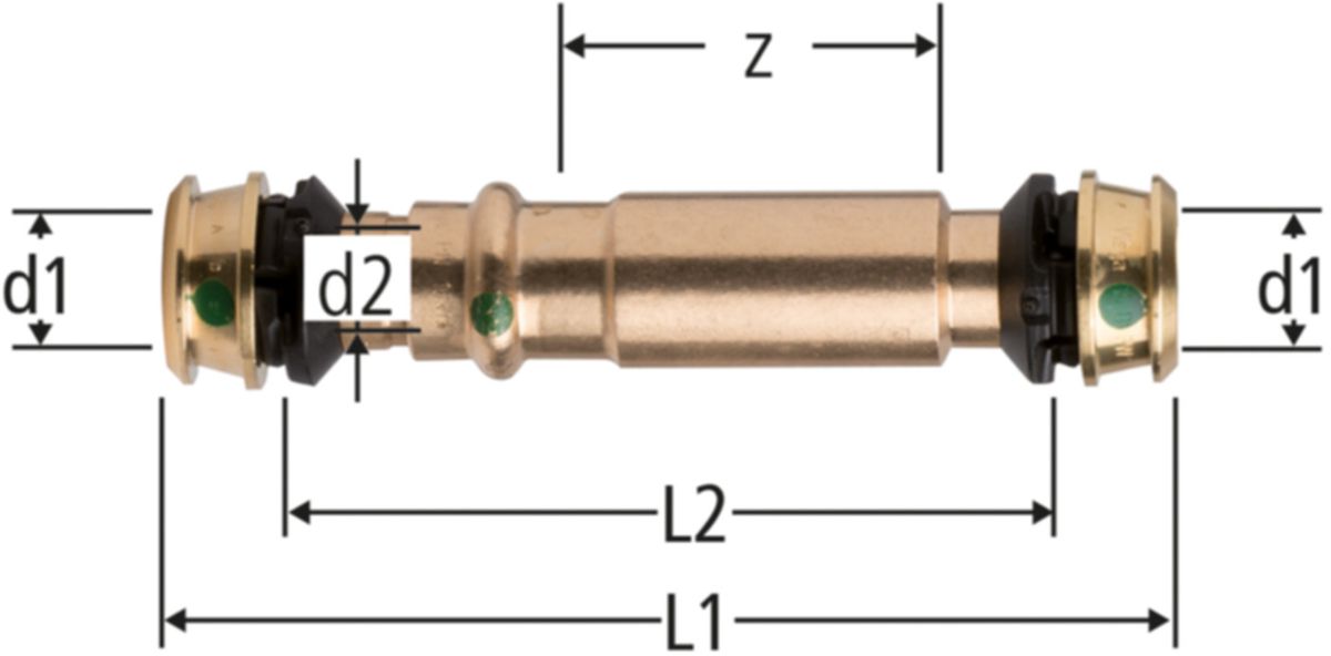 Optiflex-Flowpress-Schiebemuffe