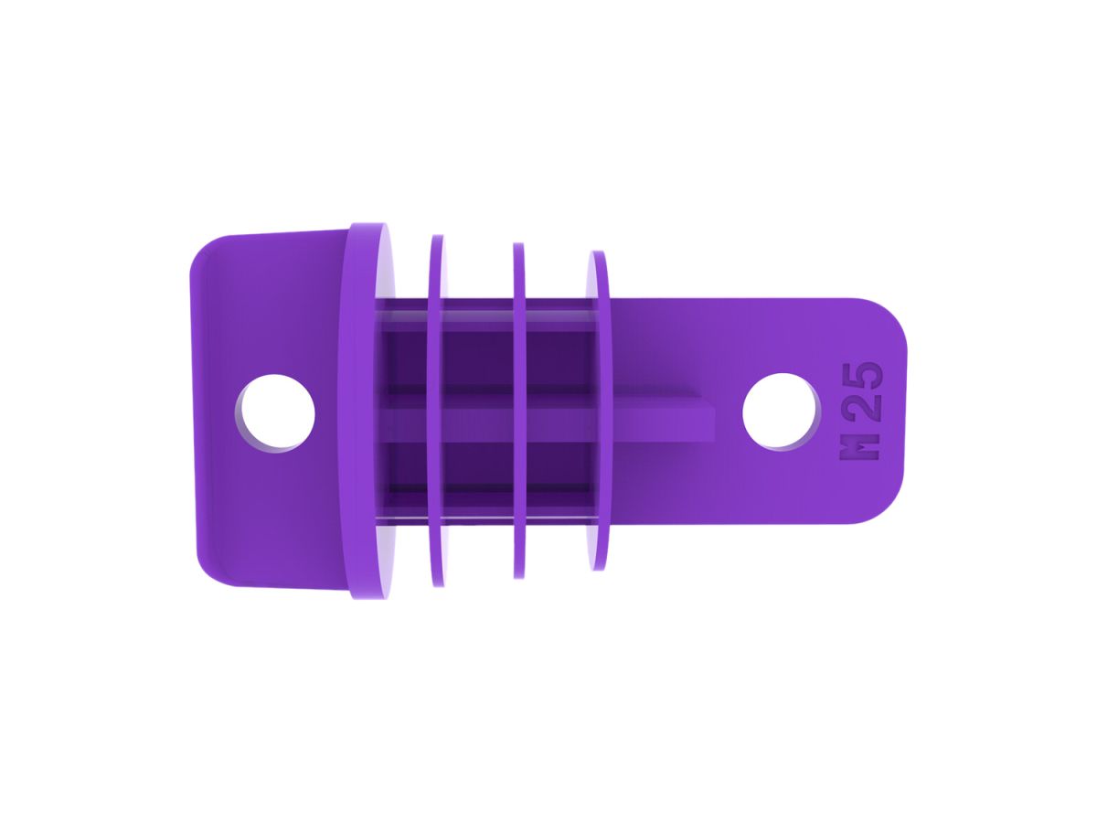 SuperBlu Dichtungszapfen M25 violett - Combi-Plus universal