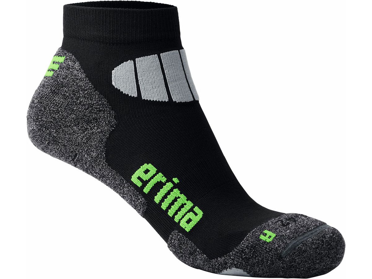 Erima PERFORMANCE Laufsocke Gr. 43-46 - schwarz