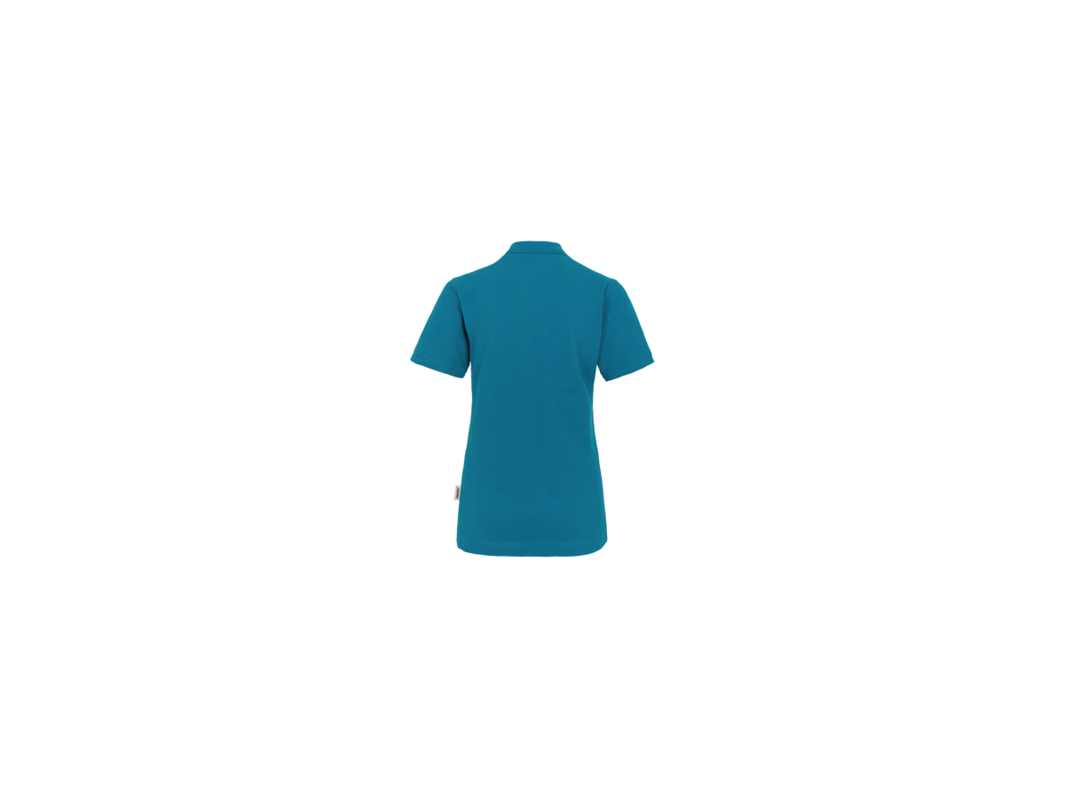 Damen-Poloshirt Top Gr. XS, petrol - 100% Baumwolle, 200 g/m²