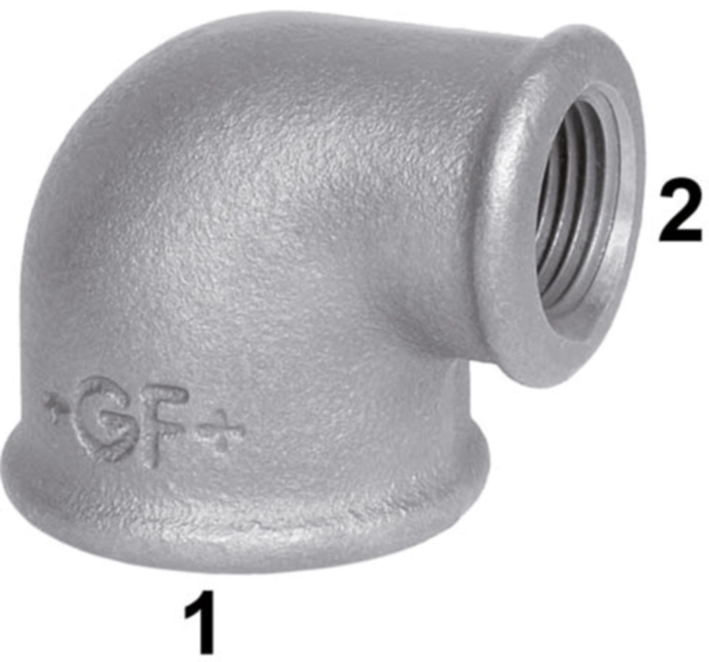 Winkel +GF+  90 verzinkt