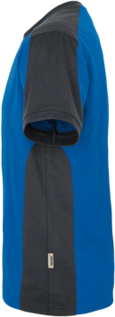 T-Shirt Contrast Perf. 4XL royalb./anth. - 50% Baumwolle, 50% Polyester, 160 g/m²
