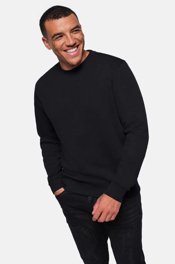 Sweatshirt Bio-Baumwolle GOTS - 75% Baumwolle (Bio), 25% Polyester recyc