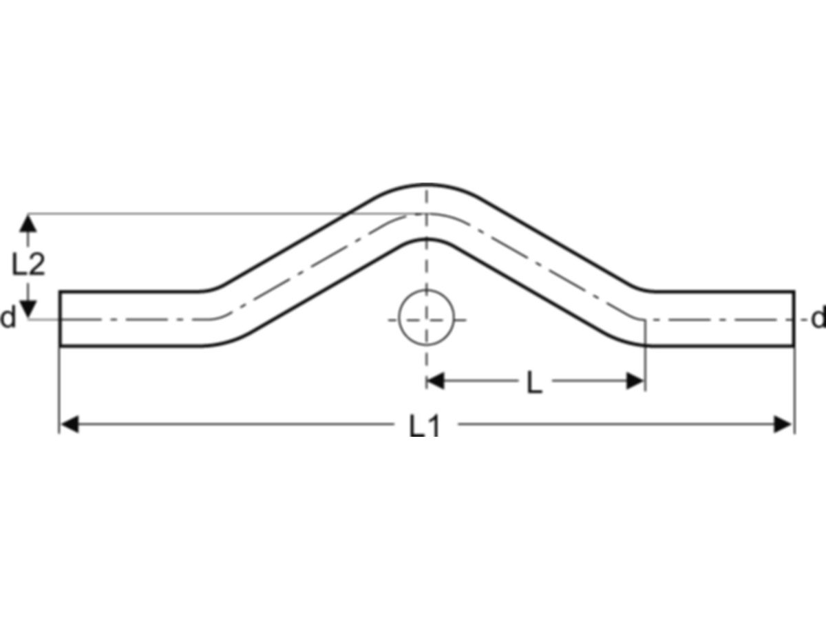 Überbogen C-Stahl - Eurotubi