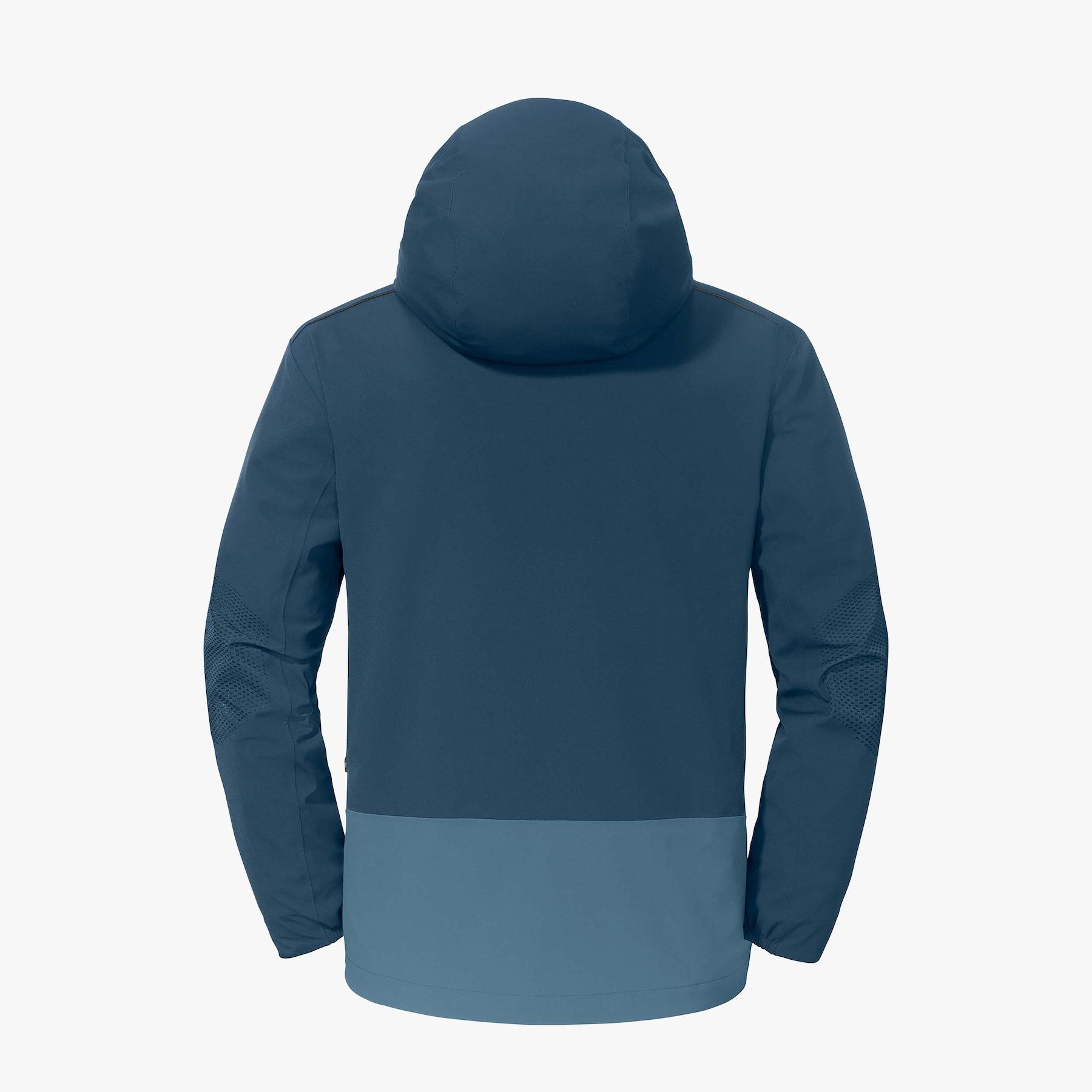 Wetterschutzjacke Zipln Herren Gr. XL - 88%Nylon 12%Elasthan, blau