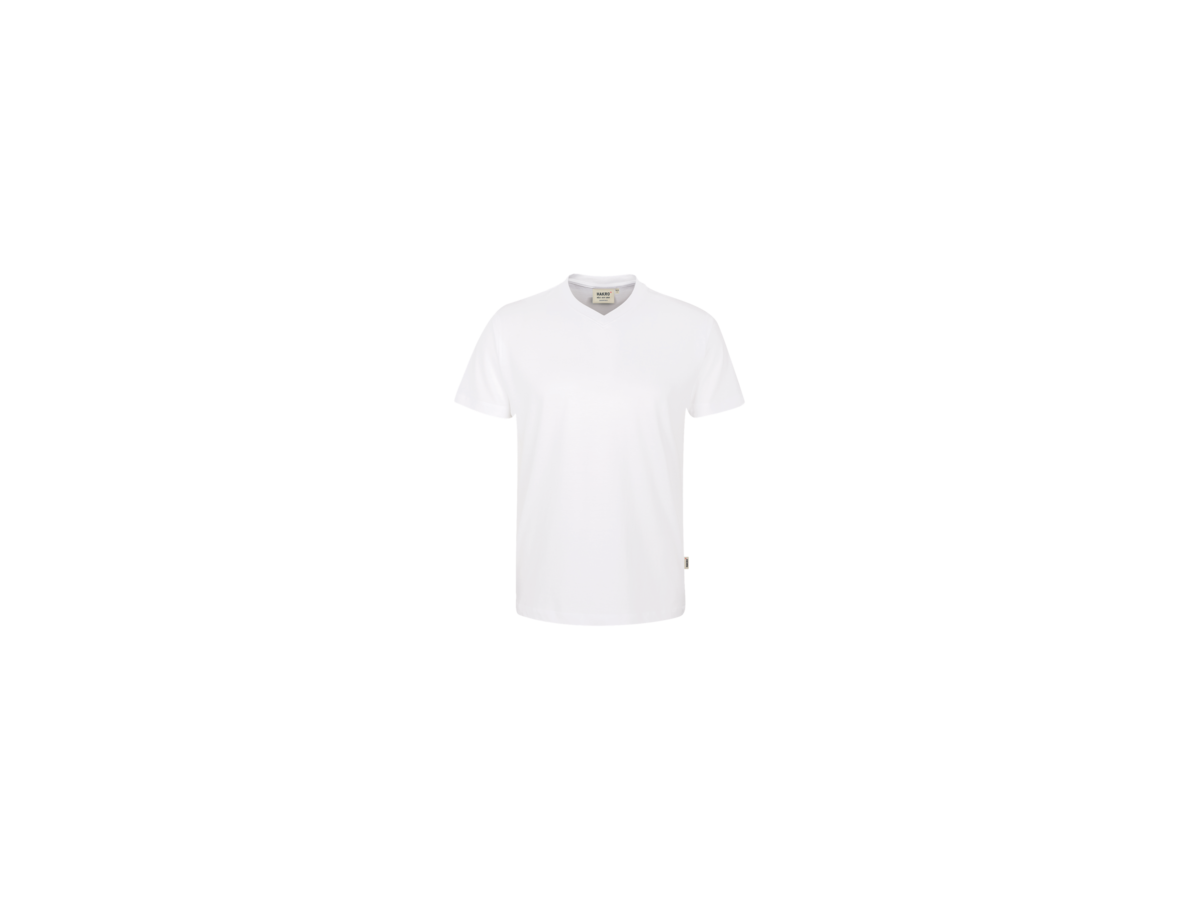 V-Shirt Classic Gr. XL, weiss - 100% Baumwolle, 160 g/m²