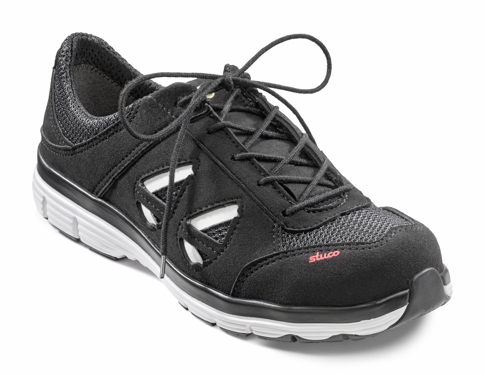 Damen-Halbschuh schwarz S1 - Gr. 36