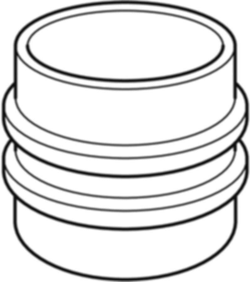 Geberit Bundbüchse mit Doppelbund