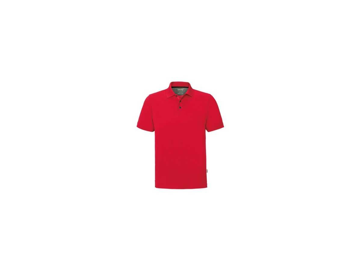 Poloshirt Cotton-Tec Gr. S, rot - 50% Baumwolle, 50% Polyester