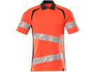 Polo-Shirt fluoreszierend, zweifarbig - 50% PES / 50% CO, 150 g/m²