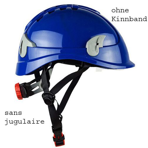 Schutzhelm Montana I ROTO blau - mit Drehknopf