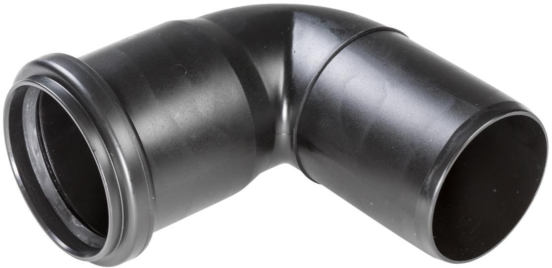 Bogen HDPE gemufft 88.5° - inkl. Dichtung, SN 2-8, PE 80