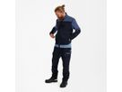 ENTIRE Arbeitsjacke Gr. L - Deep Blue/Dark Sea, 4-Wege-Stretch