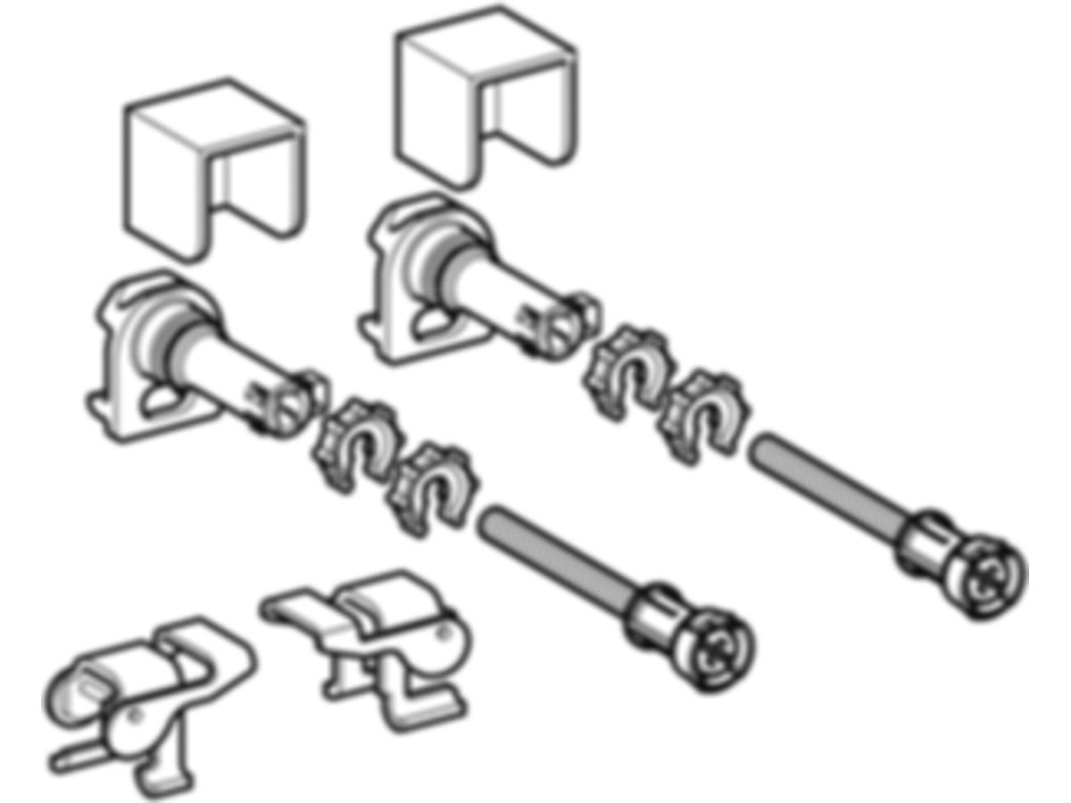 Geberit Duofix-Bausatz für - Rückwandbefestigung