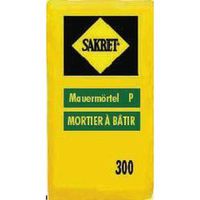 Sakret Mauermörtel 920 - 25 kg/Sack, Körnung 0-4 mm