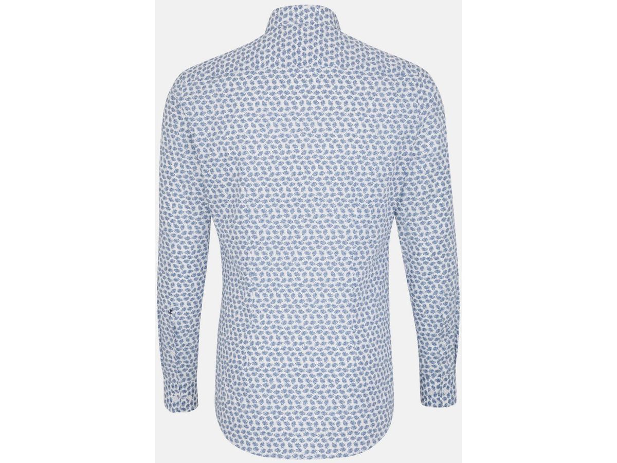 Covered BD Hemd MEN gewebt Gr. 40 - mittelblau, 100% CO