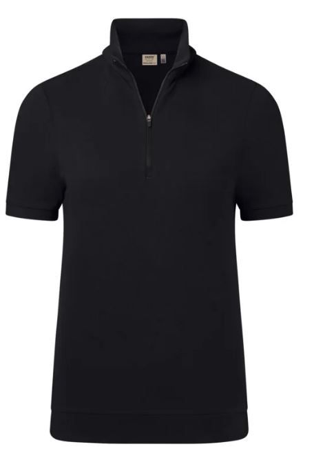 Poloshirt Mikralinar ZIP-Piqué - aus 50% BW 50 PE