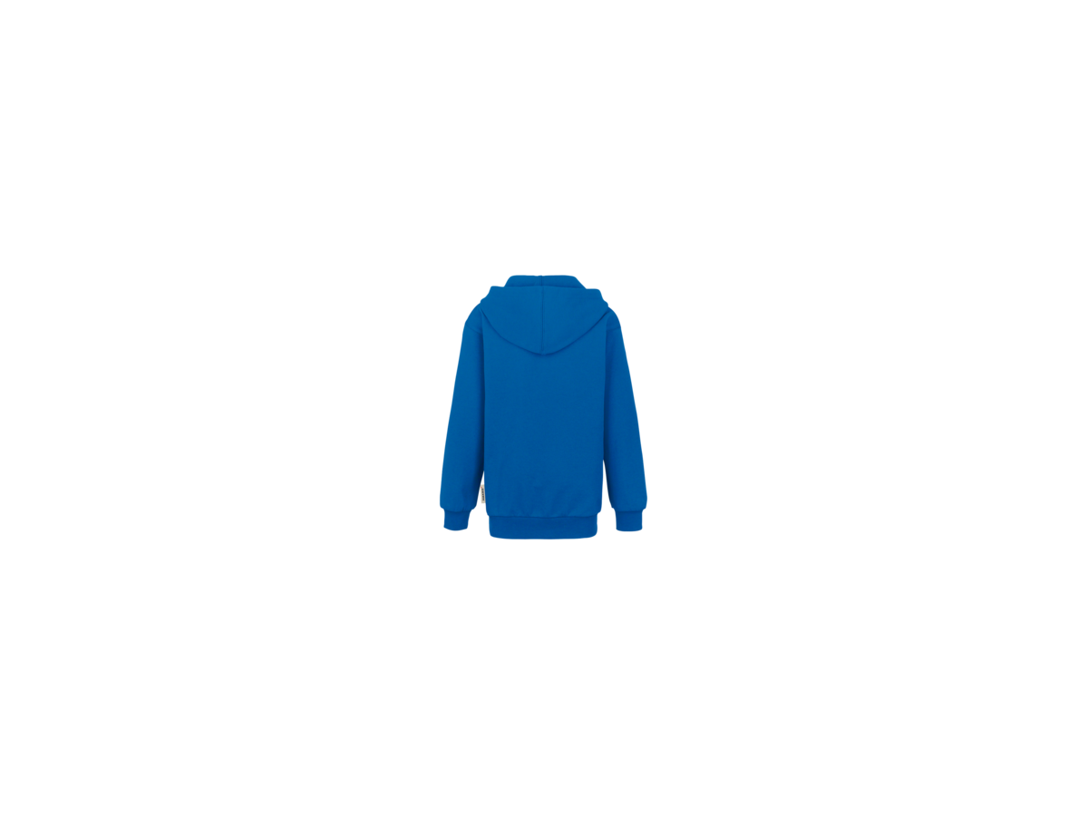 Kids-Kapuzensweatjacke Prem. 140 royalb. - 70% Baumwolle, 30% Polyester, 300 g/m²